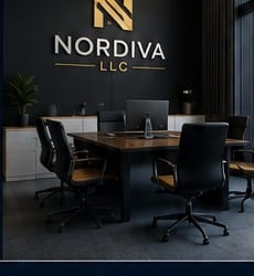 NORDIVA LLC Office Wall